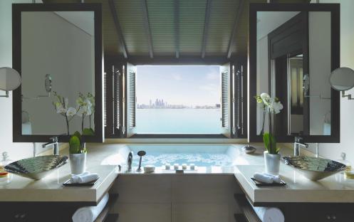 Anantara The Palm Dubai Resort-Overwater Villa Bathroom_7852